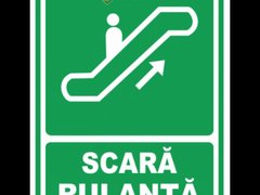 Indicator pentru scara rulanta
